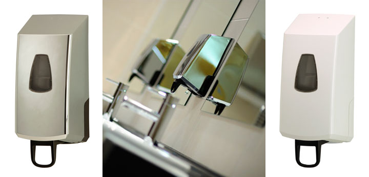 Soap dispenser units.